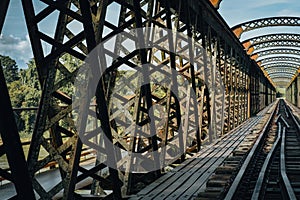 Victoria Bridge, a River Metal Railway, Kuala Kangsar