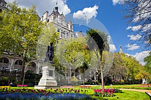 Victoria Embankment Gardens in London, the UK