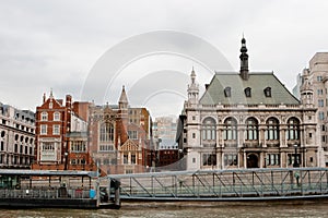 Victoria Embankment. London, England