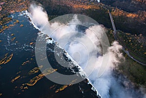 Victoria Falls Aerial