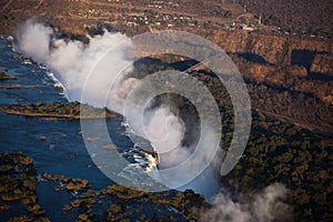 Victoria Falls Aerial