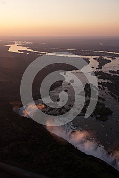 Victoria Falls Aerial