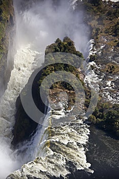 Victoria Falls - Aerial view