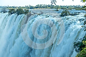 Victoria Falls Livingstone Zambia - World Natural Heritage of UNESCO