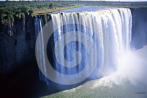 Victoria Falls, Zambezi River, Zimbabwe and Zambia Africa