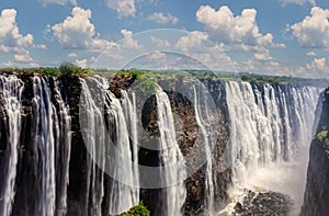 Victoria falls in Zimbabwe