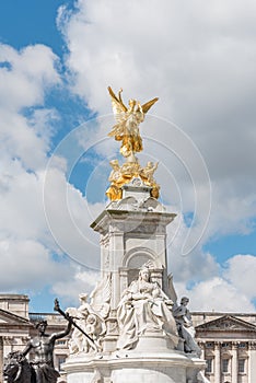 Victoria Memorial at Buckingham Palace in London, UK