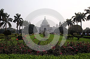 Victoria Memorial building in Kolkata photo