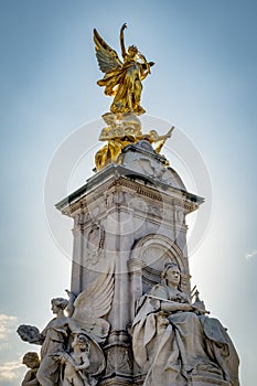 The Victoria Memorial on a cloudy day