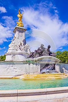 Victoria Memorial fountain London United Kingdom