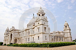 Victoria Memorial landmark in Kolkata, India