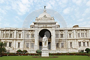 Victoria Memorial landmark in Kolkata, India