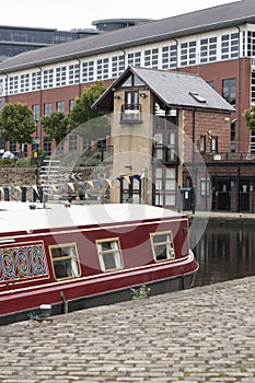 Victoria Quays also known as Sheffield Canal Basin in Sheffield, South Yorkshire, United Kingdom - 13th September 2013