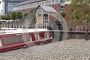 Victoria Quays also known as Sheffield Canal Basin in Sheffield, South Yorkshire, United Kingdom - 13th September 2013