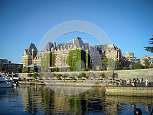 Victoria's beautiful inner harbour, Vancouver Island, B.C., Cana