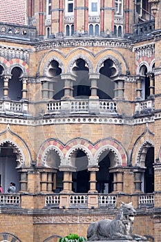 Victoria Station Chatrapati Shivaji terminal in Mumbai