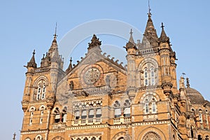 Victoria Station Chatrapati Shivaji terminal in Mumbai