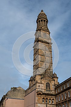 Victoria Tower in Greenock in Inverclyde in Scotland.