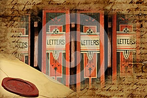 Victorian archival letter boxes