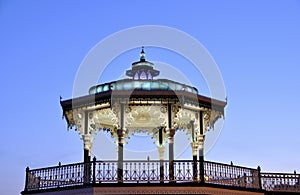 Victorian bandstand in Brighton