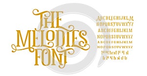 Victorian elegance alphabet, ornate vintage font, retro royal charm letters for luxurious branding, alcohol lettering