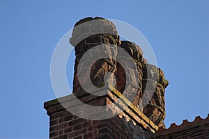 Victorian fancy chimney pots