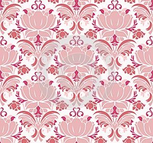Victorian floral pattern