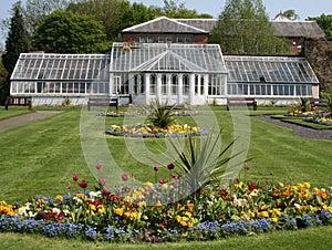 Victorian Greenhouse and Ornamental Garden.