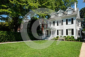 Victorian home at Georgetown in Washington D.C.