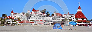 Victorian Hotel del Coronado in San Diego