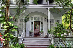Victorian House with Wraparound Purch in Key West, Florida photo