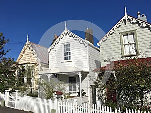 Victorian houses in Auckland New Zealand