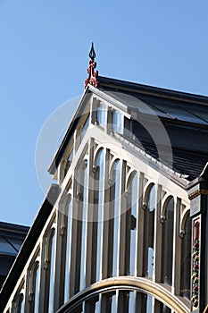 Victorian Market Hall Architecture Detail