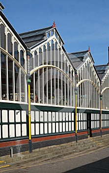 Victorian Market Hall Architecture Detail