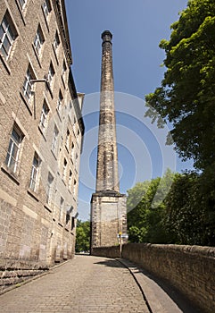 Victorian mill chimney