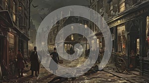 Victorian Mystery: Crime Scene Investigation in Old London Streets