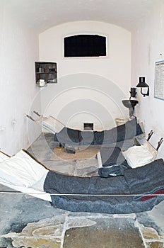 Victorian (nineteenth century) prison at Lincoln castle