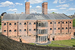 Victorian (nineteenth century) prison at Lincoln castle