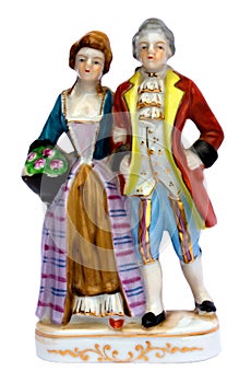 Victorian porcelain figurines