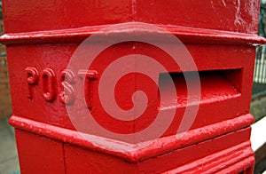 Victorian post box