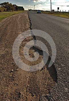 Victorian roads poor standards and consistency potholes and collapsing edges