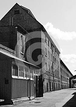 Victorian Ropery Building at Chatham Historic Dockyard Kent, UK 