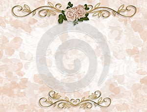 Victoriano rosas invitaciones de boda 