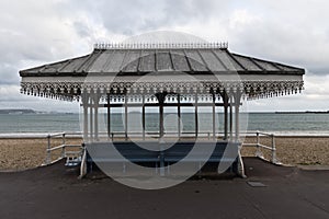 Victorian Shelter on Weymouth Seafront.