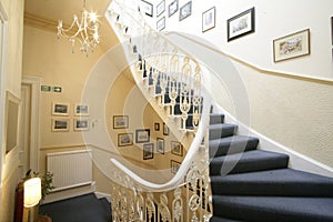 Victorian stair case