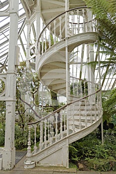london, kew gardens: victorian staircase photo