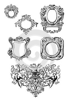 Victorian style frames