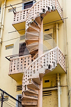 Victorian Style Spiral Staircase in Singapore