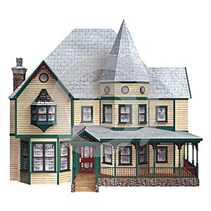 Victorian Winter House