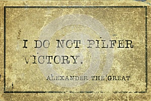 Victory Alexander the Great